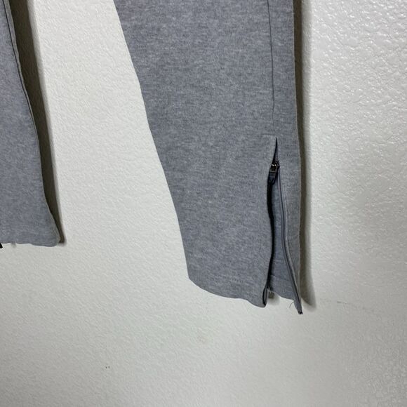 AESTHETIC REVOLUTION Light Gray Joggers with Zippered Bottom Size L - Picture 2 of 8